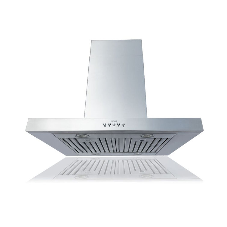 Kobe Range Hoods Brillia 42 Inches 680 Cubic Feet Per Minute CFM Ducted